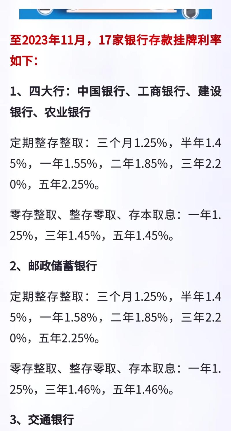 银行定期利息最新利率，市场变化与投资策略